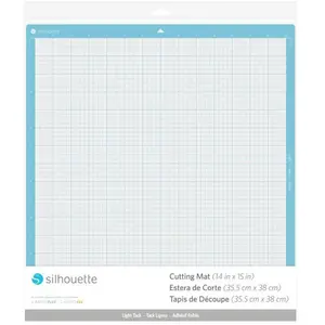 Silhouette America Tapis de découpe   Tack faible pour Cameo Plus CUT-MAT-15LT, Blue