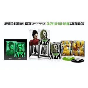 Import Beetlejuice Beetlejuice Limited Edition Steelbook Blu-ray 4K Ultra HD