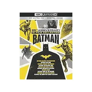 Import Batman 85th Anniversary 10 Films Collection Blu-ray 4K Ultra HD