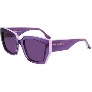 Lunettes de Soleil - KARL LAGERFELD - KL6143S - Aviator - Violet - Tendance pas cher
