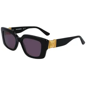 Lunettes de soleil Karl Lagerfeld KL6125S Lunettes de soleil, Noir, 52 mm pas cher