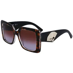 Lunettes de Soleil - KARL LAGERFELD - KL6126S - Acétate - Marron - Femme pas cher
