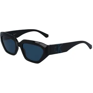 Calvin Klein Jeans CKJ23652S Sunglasses, 001 Black, Taille Unique Unisex pas cher