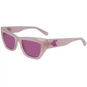 Calvin Klein Jeans CKJ23641S Sunglasses, 671 Nude, Taille Unique Unisex pas cher