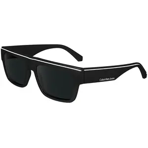 Calvin Klein Jeans Men's Sunglasses CKJ24603S - Black with Solid Grey Lens pas cher