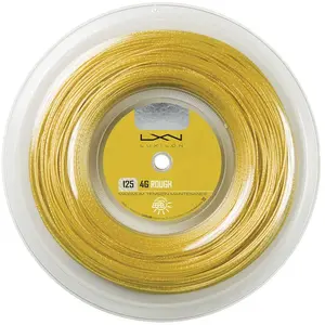 Comparateur de prix : Wilson 4G Rough 125 Set Strings Adulte Unisexe, Gold, 200 m