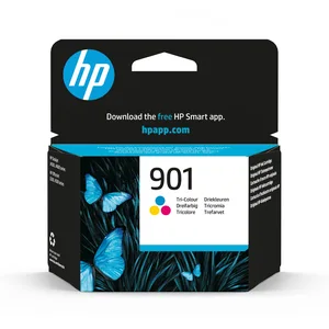 HP HP 901 Cartouche d'Encre Trois Couleurs Authentique (CC656AE) pour HP OfficeJet 4500 / J4580 / J4680 / J4524 pas cher