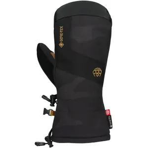 686 - Moufles de ski imper-respirantes en GORE-TEX - M Gore-Tex Linear Mitt Black Camo pour Homme en Cuir - Taille L - Noir pas cher