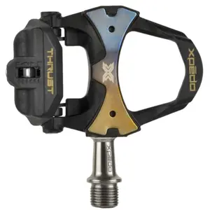 Xpedo Thrust 8 Pédales de vélo Mixte-Adulte, Noir, 9/16 Zoll
