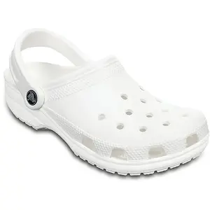 Comparateur de prix : Crocs Classic Homme Tongues et Sandales - Blanc - Taille: 46-47 - Thermoplastique - 