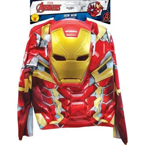 Comparateur de prix : Déguisement Iron Man - RUBIES - Set plastron et masque - Garçon 4 ans et plus - Licence Marvel
