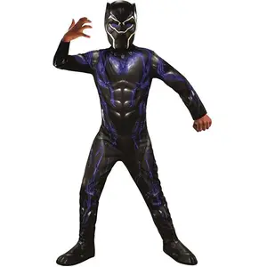 RUBIE'S Marvel- Disfraz Avengers Panthère Noire Déguisement Black Panther Battle Endgame Classic, Garçon, 700658_L, Multicolore, LVendu paramazon