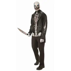RueDeLaFete déguisement squelette ensanglanté adulte - xl - noir - rubie's france r821034xl pas cher