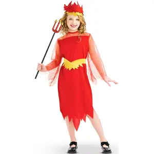 Comparateur de prix : RueDeLaFete Déguisement - Fille de l'Enfer - Enfant