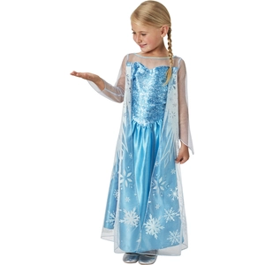 Rubies Déguisement classique Elsa Disney Taille L pas cher