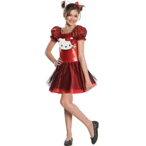 RUBIE'S Déguisement Hello Kitty? rouge fille 5 à 7 ans