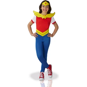 Comparateur de prix : RueDeLaFete Déguisement dc super hero girls : wonder woman : 3/4 ans rubie's