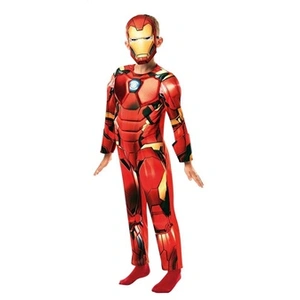 Dreamland Rubies 640830M Marvel Avengers Costume Iron Man Deluxe pour enfant garçon 5/6 ans