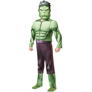 Comparateur de prix : Rubies Costume Co. Inc Déguisement Luxe Hulk 7-8 ans