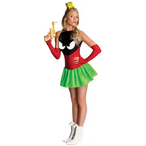 Comparateur de prix : RueDeLaFete Costume de Miss Marvin™ - Marvin le Martien™