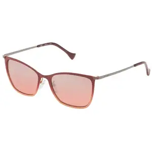 Lunettes de soleil - POLICE - Rival 11 - Semi Matt Peach - Aviator - Métal pas cher