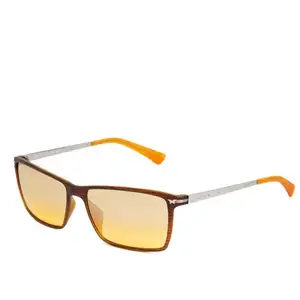 Lunettes de soleil - Police - Aviator - Noir - Gris - Protection UV 2 pas cher