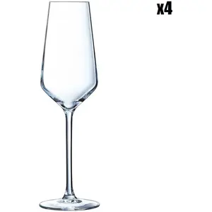 Cristal D arques - 4 flûtes 21 cl Ultime - Cristal d'Arques pas cher