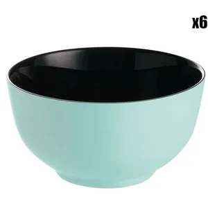 Luminarc - 6 Bols Alix turquoise - 75 cl T.U pas cher