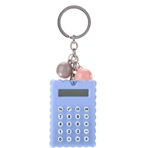 Socobeta Mini Calculatrice avec Boucle de clé Portable Mignon Cookies ... pas cher