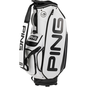 Ping Cartbag Tour Staff, blanc/noirVendu parall4golf