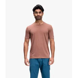 7mesh - Desperado Merino Shirt SS - Maillot vélo homme Toffee - XXL pas cher