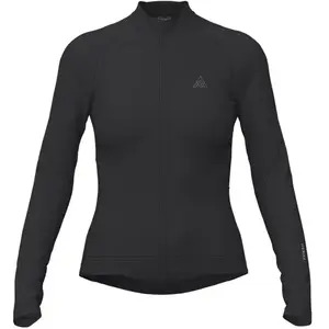 7mesh - Atlas Jersey LS - Maillot vélo femme Black FW26 - L pas cher