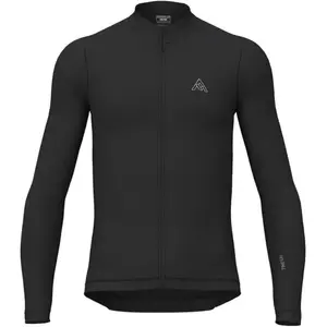 7mesh - Ashlu Merino Jersey LS - Maillot vélo homme Black FW26 - L pas cher