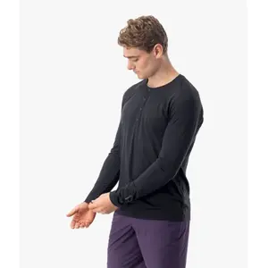 7mesh - Desperado Merino Shirt L/S - Haut en mérinos taille XL, noirVendu parhardloop