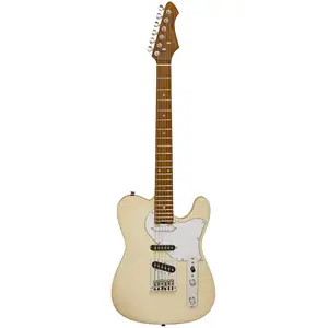 Aria Pro II Hot Rod Collection 615-MK2 Marble White guitare électriqueVendu parbax-music