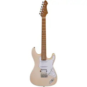 Aria Pro II Hot Rod Collection 714-MK2 Fullerton Marble White guitare électriqueVendu parbax-music