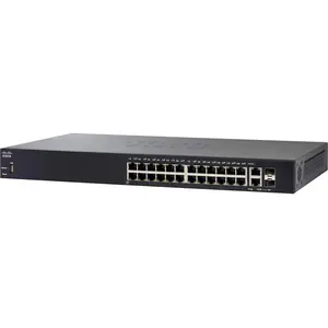 Cisco 250 Series SF250-24 - Commutateur - intelligent - 24 x 10/100 + 2 x SFP Gigabit combiné - Montable sur rack pas cher