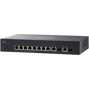 Comparateur de prix : Switch Cisco SG350-10 - Gigabit manageable 10 ports 10-100-1000 dont 2 ports combo Gigabit -SFP