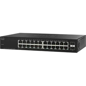 Cisco Systems Cisco Small Business SG112-24 - Commutateur - non géré - 24 x 10/100/1000 + 2 x SFP Gigabit combiné - Montable sur rack pas cher