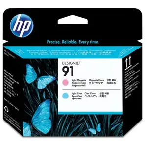 HP 91 - Hell Magenta, Hell Cyan - Druckkopf - für DesignJet Z6100, Z6100psVendu paramazon