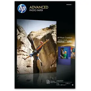 Comparateur de prix : Papier photo HP Advanced, brillant, 250 g/m2, A3, 20 feuilles