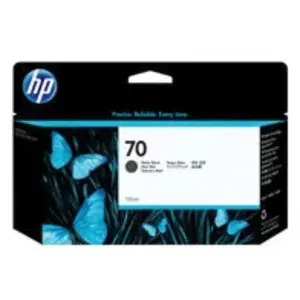 Comparateur de prix : HP 70 Cartouche d'encre d'origine Vivera Noir Mate 130 ml