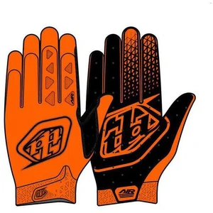 Gants cross Troy Lee Designs Air Solid neo orange- S pas cher