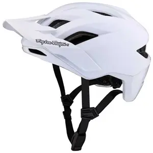 Casque troy lee designs flowline se mips stealth blanc pas cher