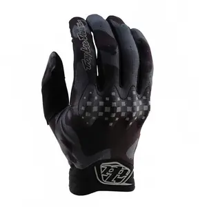 Gants longs troy lee designs gambit noir pas cher