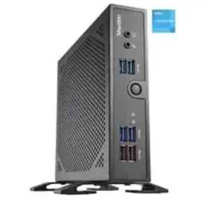 Comparateur de prix : Shuttle Xpc Slim Barebone Ds50u, Intel Celeron 7305, 2x Lan (1x 2.5gb