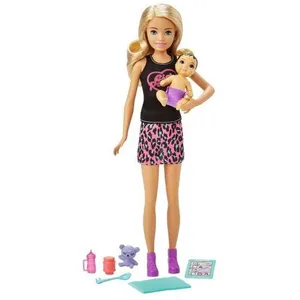 Comparateur de prix : Poupée Amie de Skipper Barbie Blonde Bébé et 4 accessoires