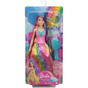 Barbie - Princesse Cheveux Longs Fantastiques - Poupée - Dès 3 ans pas cher