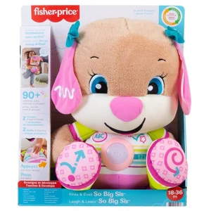 Comparateur de prix : Peluches interactive - FISHER PRICE - So Big Sis - 40 cm - 90 musiques - Capteur de mouvement