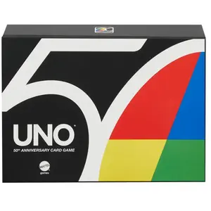 Jeu de cartes Mattel Uno 50ème Premium pas cher